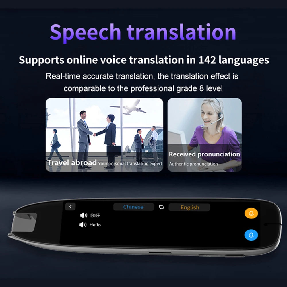 S65pro Dictionary Translation Pen Scan Reader Device