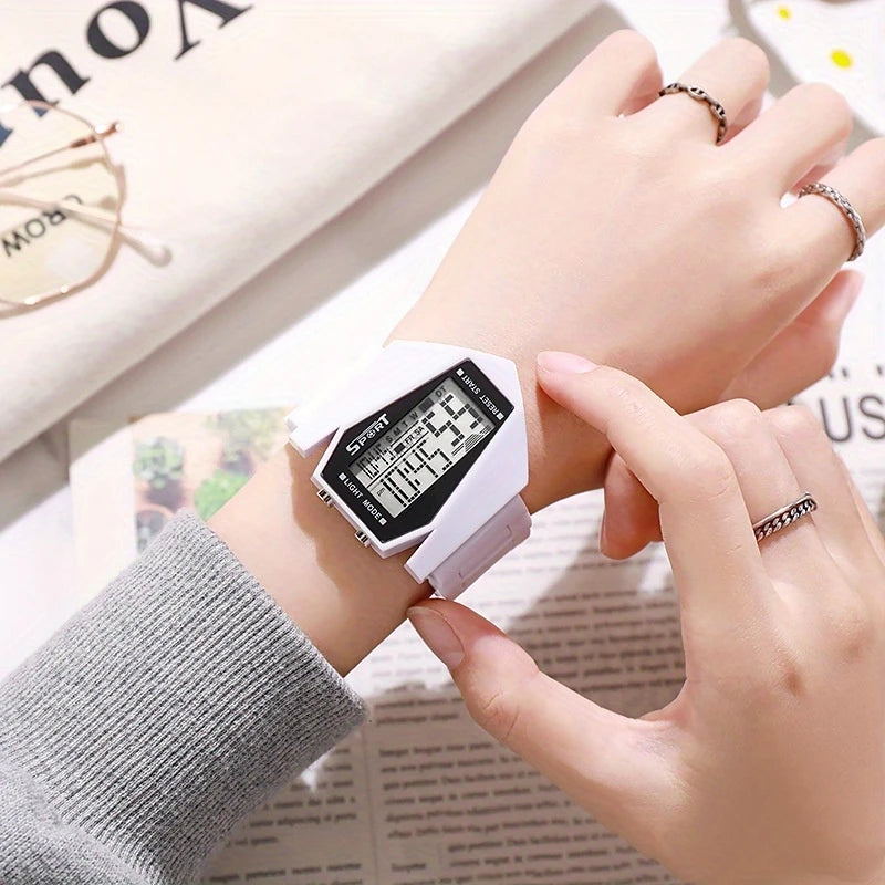 Multi-Function Digital Aircraft Watch