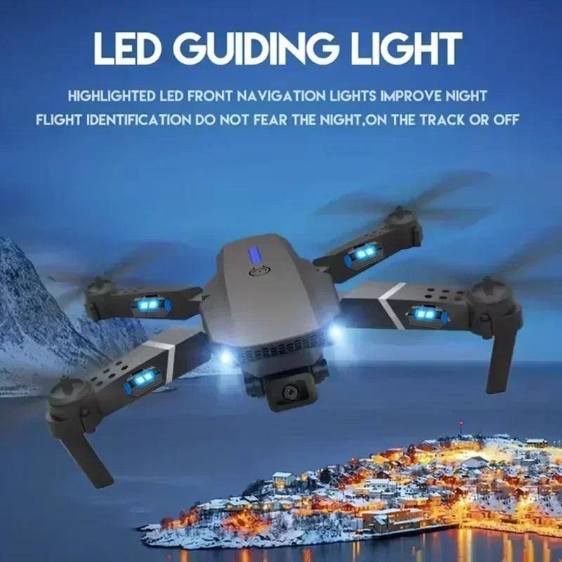 E88 Pro HD 4K 1080P Camera Foldable Quadcopter Drone Helicopter