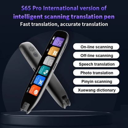 S65pro Dictionary Translation Pen Scan Reader Device